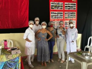 Famílias Sem Terra do Pré-Assentamento Bela Manhã participam de Oficina de Alimentação Saudável