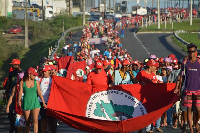 O MST realizará Marcha Estadual pela Reforma Agrária na Bahia
