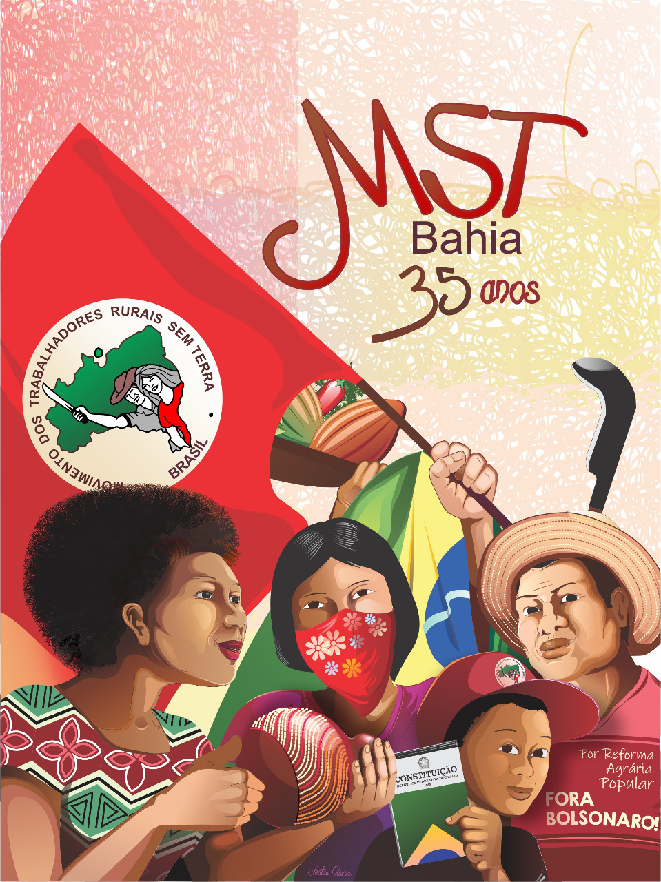 No momento você está vendo MST na Bahia comemora 35 anos de luta e resistência