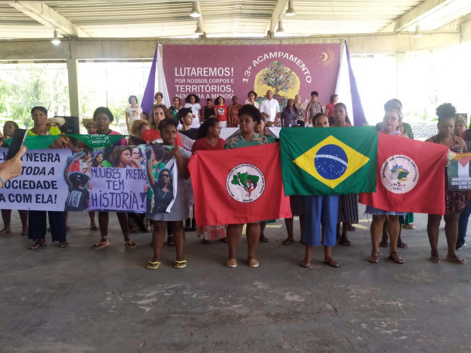 No momento você está vendo Salvador recebe o 13º Acampamento Estadual de Mulheres do Campo e da Cidade