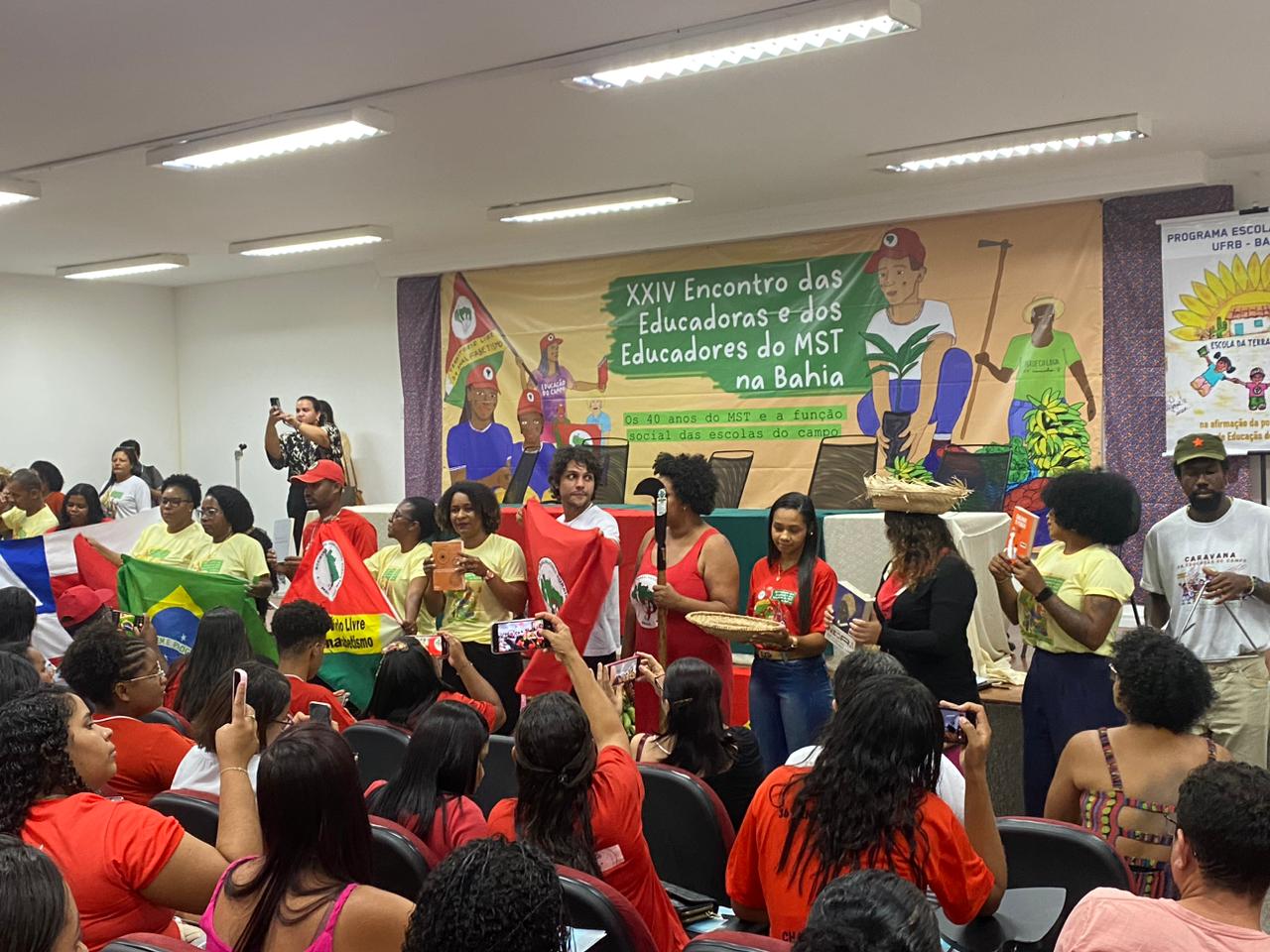 No momento você está vendo MST na Bahia realiza o 24º Encontro Estadual das Educadoras e Educadores